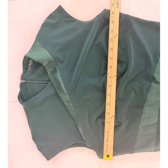 Lauren Ralph Lauren Velvet Evening Gown Womens Size 6 Holliday Party Cocktail - Picture 11 of 13